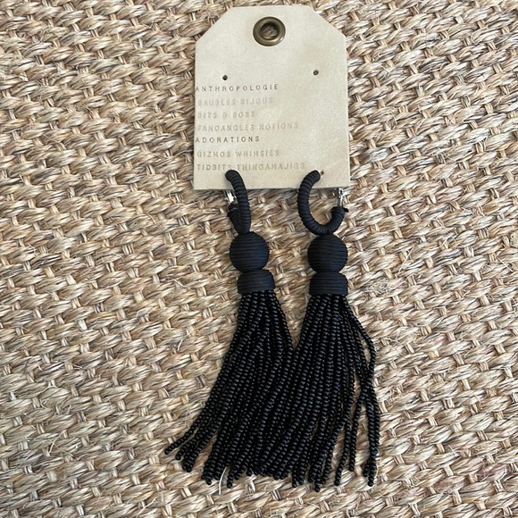Anthropologie Jewelry - Black Anthropologie earrings